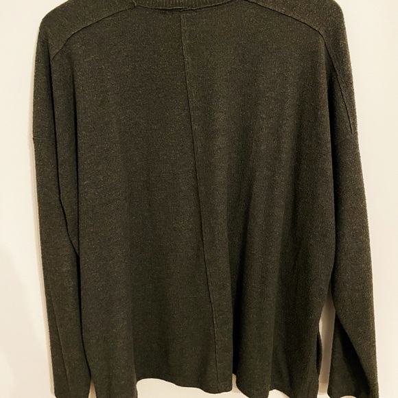 H by Bordeaux Split Hem Tunic Length Top - Picture 2 of 4